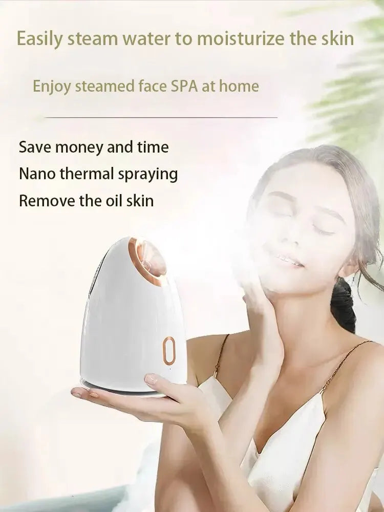 Home Portable Hot Spray Face Steamer Moisturizing Face Mister. Moisturizing Small Spray Machine. Z1